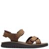 CLARKS  MENS  SANDAL - BEESWAX LEATHER